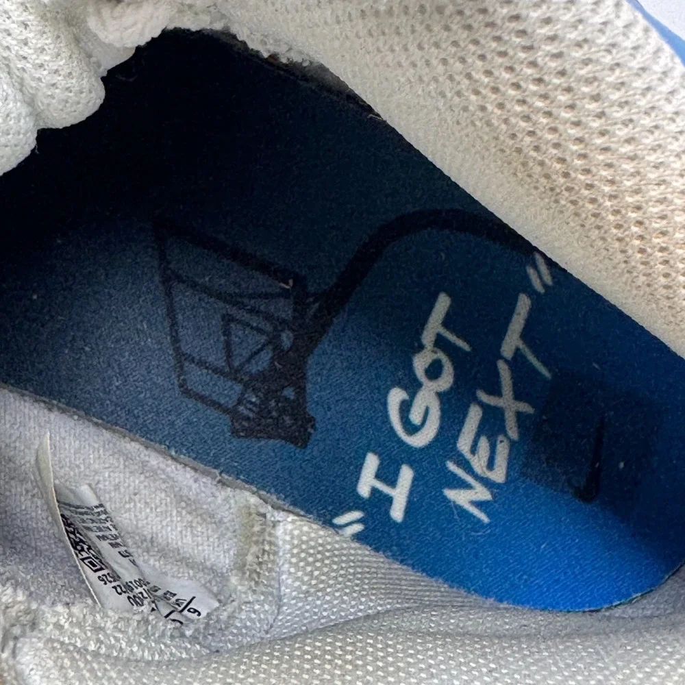 Nike Dunk High Next Nature Womens 6 Blue White Casual Sneakers Shoes Colorway - Picture 6 of 9